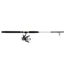 Fusion Spinning Combo 7ft Medium Heavy Fishing Rod 60 Size Reel Pre-Spooled Durable Construction Ideal Catfish Striper Fishing - Multi - View 2