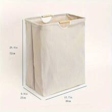 1pc Portable Double Handle Laundry Basket | Multifunctional And Practical | Suitable For Clothes, Toys, Bedroom, Bathroom, Dormitory, Etc.