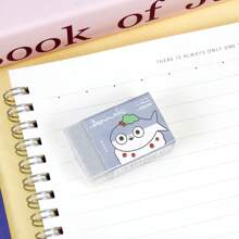 Animal Series Paper Wrapped Erasers, Can Be Cut Into Cross Section With Filling Pattern, Beautiful School Supplies Office Supplies Pencil Case, Automatic Pencil, Doodling Drawing Exam Eraser, Seal, Penguin, Puppy Pattern Cute Erasers, Party Favors Birthday Gifts, School Supplies,Back To School