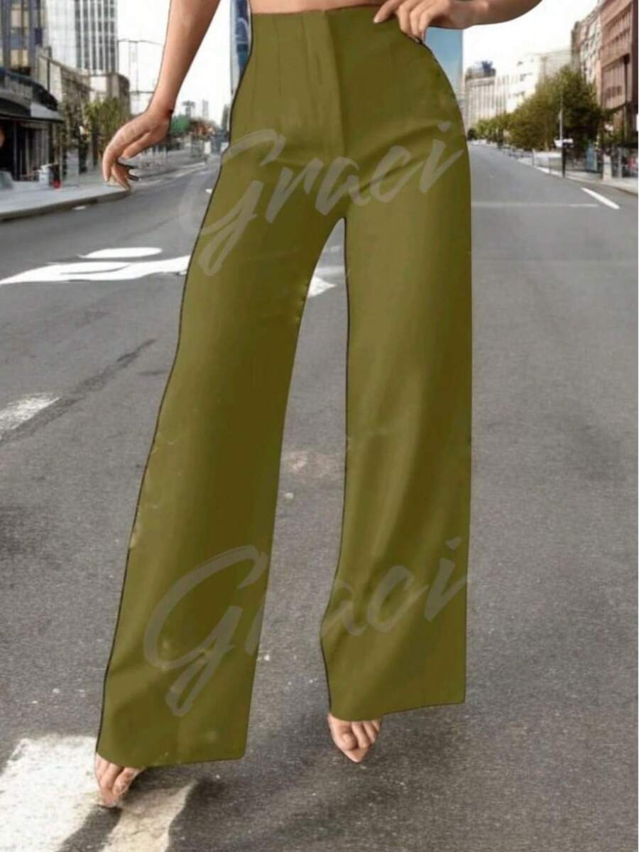 Women Shorts - Olive Green - View 1