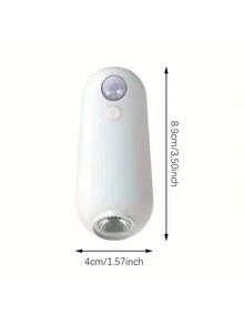 SmartLuxe Motion Sensor LED Lamp - Color-Changing, Adjustable, Remote-Controlled, Wall-Mounted, USB Rechargeable Night Light For Home Bathroom - Durable ABS Material, Plastic Lens, 36V Or Below, Non-Waterproof, Energy-Efficient, Easy Installation - Đèn ngủ - Xem 3