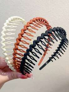 女士头带配饰，哑光发带，适用于洗脸和敷面膜，高端时尚简约设计，用途广泛，女士发带，发饰，发箍