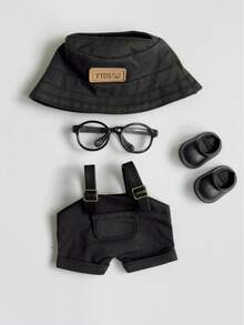 1-4 件适用于 服装配饰、多色围兜裤、夏季帽子、眼镜、靴子或全套 服装，适合 BJD 和大多数娃娃的服装配饰 - 彩色 - 查看 16