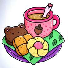 "Cute & Groovy" "Food Drink & Sweets" "Cozy & Cute" "Comfy Patterns" | Puzzle & Stress Relief | Adult Coloring Book | Features Simple Adorable Pet Illustrations And Cozy Scenes Of Daily Items, Dessert Baking, Cute Drinks, Etc. | Exquisite Patterns With Clear Lines. Coloring Book | Perfect As Father's Day, Graduation Season, And Children's Birthday Gifts.,Back To School,School Supplies