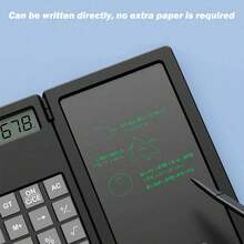 学生用科学计算器，12 位大屏幕，带记事本的数学计算器，初中高中用品和大学课堂必备品 - 彩色 - 查看 9