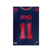 1 件体育明星赛车足球衫海报方程式赛车世界冠军帆布画赛车墙艺术房间家居装饰无框 - 彩色 - 查看 13