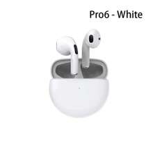 Pro 6 TWS kabelloser Kopfhörer mit Mikrofon Bluetooth Ohrhörer für Sport Kopfhörer Laufen Pro6 Headset kompatibel mit Apple
