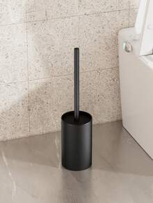 1 件套马桶刷架套装，黑色落地/壁挂式马桶刷和架，适用于家庭和宿舍浴室的马桶清洁工具，豪华浴室配件 - 彩色 - 查看 2