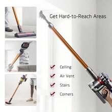 Universal Quick Release Extension Wand - Attachments For V7 V8 V10 V11 V15 Cordless Stick Vacuum Cleaners - Compatible With Vacuum Cleaner Accessories, Lightweight Design - Multicolor - View 6