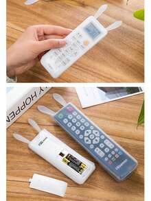 Cute Rabbit Remote Control Cover, Household Air Conditioner And TV Remote Control Dust Cover, Remote Control Waterproof Cover Silicone Protective Cover Insulation, Galentines, Puppy, Carnival