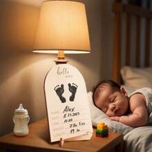 1 Stück Holz Ultraschall Fotorahmen/Unterschriftenbrett für Partys, modisches doppelseitiges Schild perfekt für Schwangerschaftsankündigungen und Geburtsausstellung