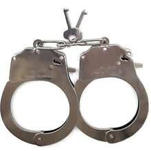 Toy Handcuffs Toy Metal Handcuffs With Keys Costume Prop Accessories Party Supplies - 銀色 - 查看 2