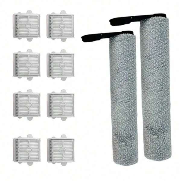 Acessórios para aspirador de pó robótico Roborock F25/F25 LT/F25 RT/F25 ACE/F25 ALT/F25 Combo/F25 ACE Combo, incluindo Filtro, Rolo, Escova Macia