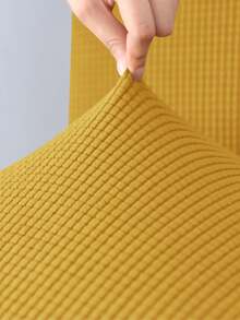 3 piezas/set Funda de sillón orejero de felpa polar, funda de otomana, funda elástica de sillón de ala, funda de cojín para todas las estaciones, fundas de sofá individual para sala de estar, dormitorio, hotel, decoración del hogar - Multicolor - Ver 6