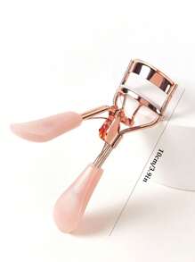 Rose Gold Eyelash Curler, Transparent Jelly Handle, High-Quality Manual Portable Eyelash Curler, Creates Curled Lashes Anytime Anywhere, Makeup Beauty Tool, Suitable For Household And Business Use, Also Suitable For Distribution,Makeup,Cheap,Room Decor,Vanity,Travel,Bedroom,Makeup Accessories,Eyelash Curler