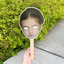 Photo Face Masks Birthday Party Decorations Personalised Fan Face Cutout Head On A Stick Cut Out Funny Face Mask,Personalized Big Head Cutout On A Stick Custom Face Cutout Party Decor Accessories Upload Photo Image For Birthday, Weddings - Multicolor - View 8