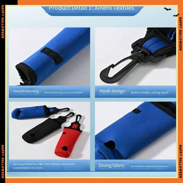 Bolsa para palos de golf con gancho, Cubierta protectora para bolsa de golf, Bolsa de almacenamiento portátil