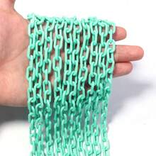 10pcs/Pack Colorful Acrylic Chain, DIY Jewelry Accessories, Necklace Chain, Eyeglasses Chain, Mask Chain - Multicolor - View 15