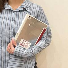 DANYCASE 适用于 iPad A16 2025 Air 11 13 M2 M3 Pro 11 13 M4 2024 Air 4 5 10th 10.9 Pro 11 9th 8th 7th 10.2 Pro 12.9 4th 5th 6th 透明后盖 Y 型折叠保护壳