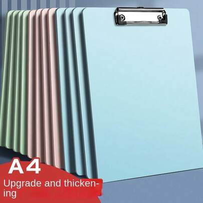 Portapapeles A4 impermeable, bloc de escritura, carpeta de archivos, soporte para documentos, suministros escolares