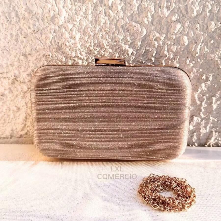 Women Glitter Crossbody Bag/Wallet For Party/Banquet/Wedding - 香檳色 - 查看 1