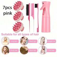 1pc Head Massager Hairbrush For Scalp Care, Super Soft Silicone Scalp Massager, Designed For Deep Cleaning, Dandruff Removal And Hair Growth, Suitable For Men And Women, Macaron Color, Dry And Wet Use, Suitable For Home, Dorm, Travel, Salon, Pet Grooming,Hair Accessories ,Comb Hair ,Hair Styling Tools - Multicolor - View 10