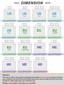 2/3pcs GreenFloral Duvet Cover Set, Bedding, Super Soft And Skin-Friendly Duvet Cover, Boys And Girls,School Student,Dormitory Dress-Up,Washed Duvet Cover, Floral Printed Pattern Comforter Set And Pillow Case, Quilt Core Not Included, Fits For Twin Full King Queen All Size Beds, Suitable For All Seasons, Home Decoration, Bedding Gifts, Machine Washable,Twin Queen King - Green - View 3