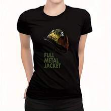 The-Duality-Of-Man-Full-Metal-Jacket-S-Pm-T-Shirt-Wo-T-Shirt-20211116223330-Zbk0cusw220G Cotton T-Shirt – Durable Yet Soft Blending Street, Retro, And Minimalist Vibes – Perfect For Daily Wear, Work, Weekend Outings, Or Lounging – I Gift For Him Or Her, Birthday, Annrsary, Or Just Because  Tops For Wo Vintage Clothes Wo Clothes Wo Vintage Wo Tops Mujer Cute Tops Wo Cotton Wo Clog Halloween Camisas Summer Clothes Wo Casual Punk Western Tops Wo Fourth Of July Outfit Kpop Cowboy Outfits For Wo Ry Ropa 100% Cotton Y2k Ing Cute Gothic Wo Clothes Black And White Top Vintage Tops Cloth For Wo White Goth Inawly Retro Clothes For Wo Korean Fashion Wo Camisas Para Mujer - Black - View 1