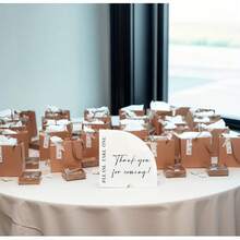 Panneau de table de mariage, Merci d'être venu, Panneau acrylique avec support, Faveur de mariage minimaliste, Douche nuptiale, Réception de mariage, Fournitures de faveurs pour événements et fêtes