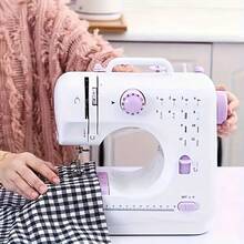 Mini Portable Electric Sewing Machine With 12 Built-In Stitches And Foot Pedal, Suitable For Beginners And Embroidery, For Home Use