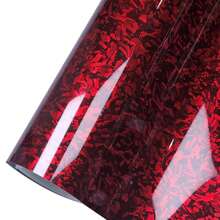 Miếng dán sợi carbon rèn màu đen đỏ tím xanh bóng cao cấp cho xe ô tô miếng dán phim vinyl dán thân xe - Một cỡ - Xem 13