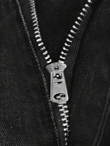 3 Pcs Men's Jeans Skinny Slim Fit Stretch Jeans For Men Denim Washed Pants,All Year Round,Mens Jeans - Đen + Xanh + Xanh-Xám - Xem 9