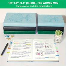1 Stück A5 Lebensbaum Tagebuch Notizbuch, 366 nummerierte Seiten Journale zum Schreiben, Hardcover Notizbuch für Frauen Männer, 14,6 cm x 21,3 cm, für Arbeit Reise Büro Schule, Schulanfang