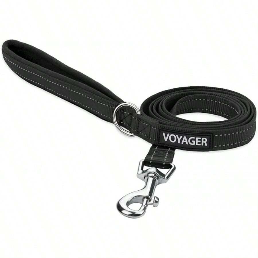 Pet Basic Dog Collars - Leash (Black) - View 1