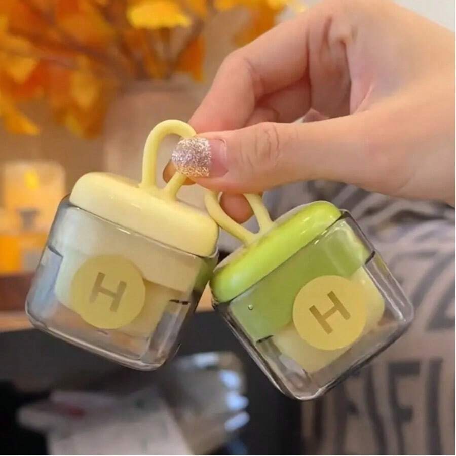 1 pieza Quitapelo reutilizable y lavable, quita pelo de mascotas, con fuerza adhesiva fuerte, diseño lindo, reutilizable, limpieza efectiva para polvo, pelo, restos de papel, ideal para hogar, viaje, cocina, baño, dueños de mascotas, rodillo reutilizable compacto y portátil, artículos de limpieza multiusos, adecuado para ropa, muebles, mascotas, sábanas, esencial de viaje mini, imprescindible para amantes de las mascotas