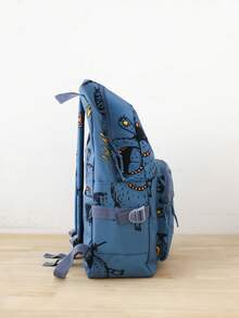 Backpack Set With Lunch Box And Pencil Box, Fashionable Minimalist Cute Large Capacity Multi-Function Outdoor Travel Backpack