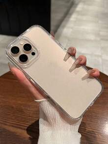 优质极简闪光透明手机壳适用于 17 Pro Max/17 Pro/17 Air/17/16 Pro Max/16/16 Pro/16 Plus/15/15 Pro Max/15 Plus 15 Pro/14 Pro Max/14 Pro/14/13 Pro Max/13/13 Pro/13 Pro Max/12/12 Pro Max/12 Pro/11/11 Pro Max/11 Pro，软壳，女款 - 無色 - 查看 9