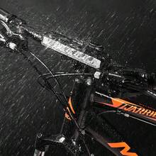 Waterproof High Power Super Bright Bicycle Headlight, Aluminum Alloy USB Charging Bicycle Headlight, Waterproof Flashlight, Equipped With Night Riding Strong Light Flashlight. Suitable For Mountain And Road Riding. - 黑色 - 查看 6