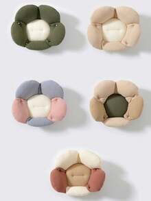 1pc Baby Petal Soft Pillow, Gauze Breathable Anti-Startle Sleep Aid, Soft Infant Toddler Pillow - Multicolor - View 12