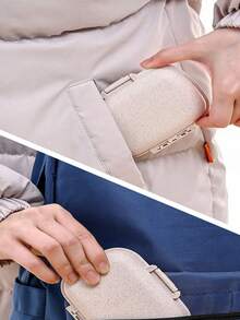 1 Stück tragbarer minimalistischer 8-Fach Pillenbox, wasserdichter PVC Medikamentenorganizer, Multifunktions Wochenpillencontainer, wiederverwendbarer Reise Pillen Sortierbehälter, geeignet für Vitamine, Nahrungsergänzungsmittel, Erste Hilfe, Reisen, Studentenwohnheime, Zuhause, Camping, Wandern - Transparent - Übersicht 5