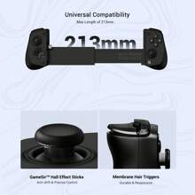 GAMESIR X5 Lite Gaming Controller | Hall Effect Joystick For Precise Shots | Silicone Buttons For Smooth Combos | Type-C Fast Charging & Connection | Ergonomic Anti-Slip Design For Stable Grip | Console-Level Experience