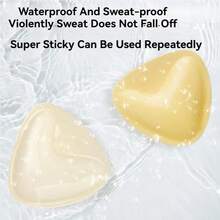 LookJoyelle Sticky Bra Joyelle Snoey Sticky Bra Inserts Push Up Sticky Pads Reusable Invisible Lift Inserts! - D - View 3