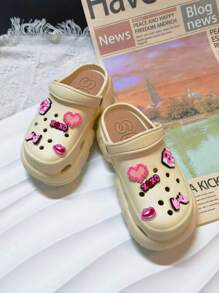 Women's EVA Non-Slip Soft Thick Sole Sandals, Suitable For Vacations, Casual Gatherings, And All Indoor And Outdoor Occasions, Providing You With A Stylish And Comfortable Wearing Experience. High Quality Women's Sandals With Accessories