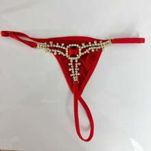 Novo Acessório de Corrente Corporal Sexy Ajustável com Gema Quadrada Oca Cintilante de Luxo Para Mulheres