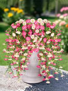 2PCS/4PCS/6PCS Artificial Morning Glory Hanging Anti UV Fake Silk Suitable For Outdoor Porches Family Balconies Courtyard Decoration