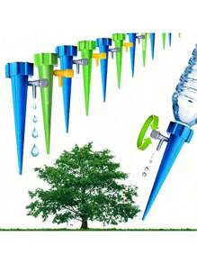 1/10/12pcs Automatic Watering Device Kit, Garden Drip Irrigation System, Adjustable Plant Flower Automatic Watering Device - Multicolor - View 7