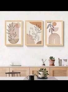 1set Wood Frame DIY 30x40 40x60cm 50x70cm For Canvas Oil Painting Pine Wood Frame, Wall Art Painting, Diamond Painting Frame, Mortise And Tenon Wooden Strips, Thickened Brushwork, Stretching Silk Frame, Exercises, Wooden Inner Frame Living Room Bedroom Home Decoration Gifts Birthday Graduation