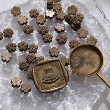 BAOFALI 100 PCS Colorful Aurora Wax Beads For Wax Seal Stamp/100 PCS Sakura Shape Sealing Wax Beads For Wax Seal Stamp