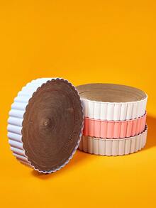 PETSIN 寵物用品貓躺墊,帶可更換墊子,圓形瓦楞紙抓板貓窩,貓咪玩具