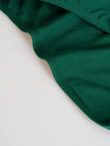 3 件男士高腰棉质三角裤，性感运动内裤 - 彩色 - 查看 8